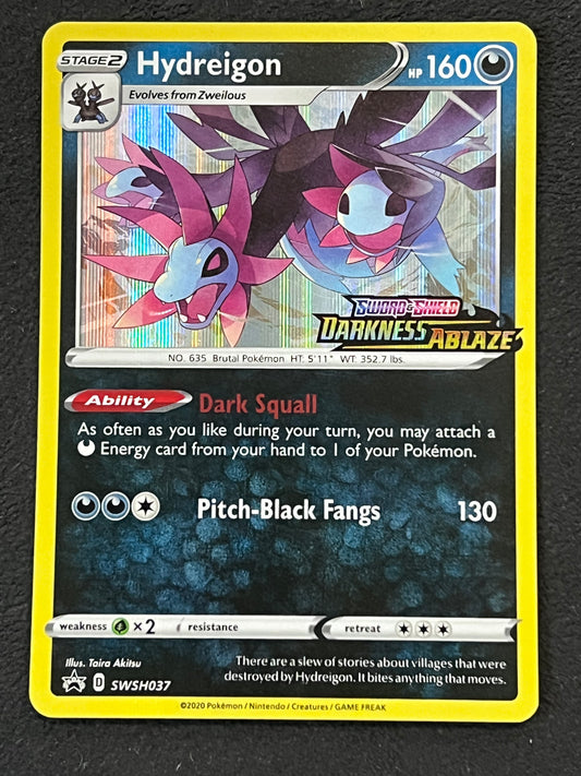 SWSH037 Hydreigon - Stamped Black Star Promo