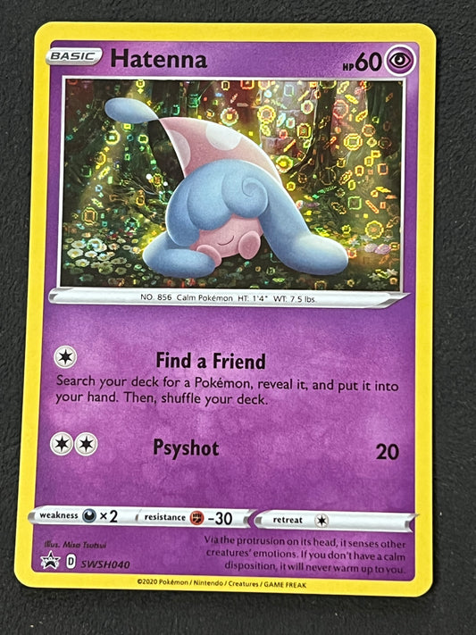 SWSH040 Hatenna (General Mills) - Black Star Promo