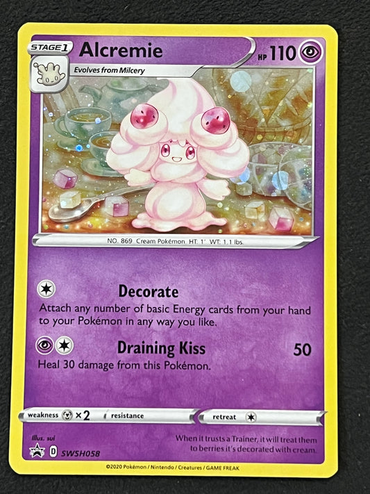 SWSH058 Alcremie - Black Star Promo