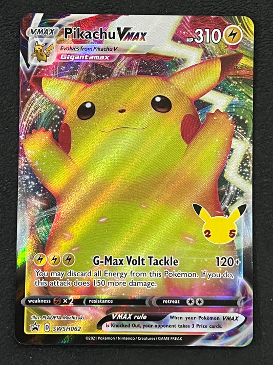 SWSH062 Pikachu VMax - Black Star Promo