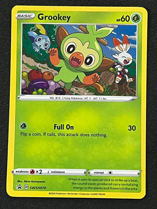 SWSH070 Grookey - Black Star Promo