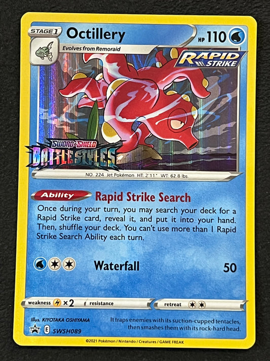 SWSH089 Octillery - Stamped Black Star Promo
