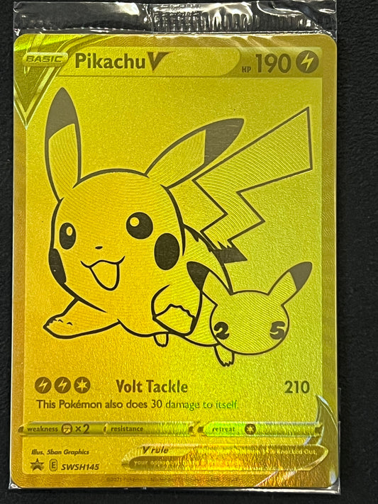 SWSH145 Pikachu V (SEALED) - Black Star Promo