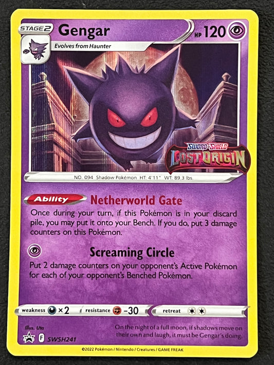 SWSH241 Gengar - Stamped Black Star Promo