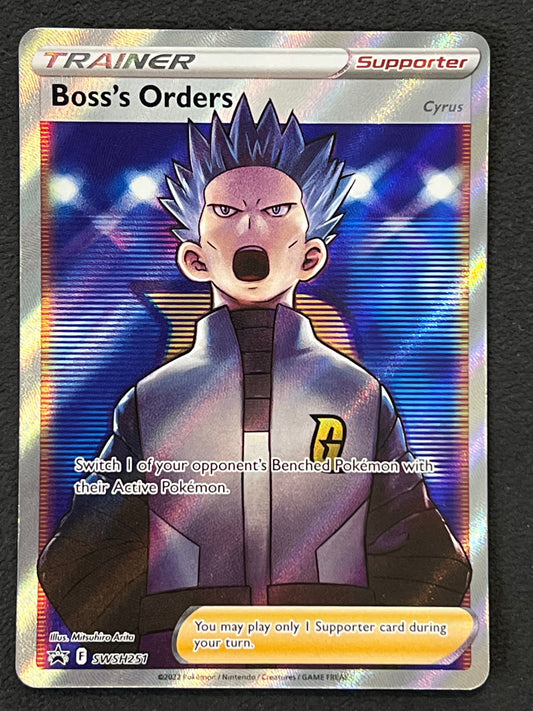 SWSH251 Boss’s Orders - Black Star Promo