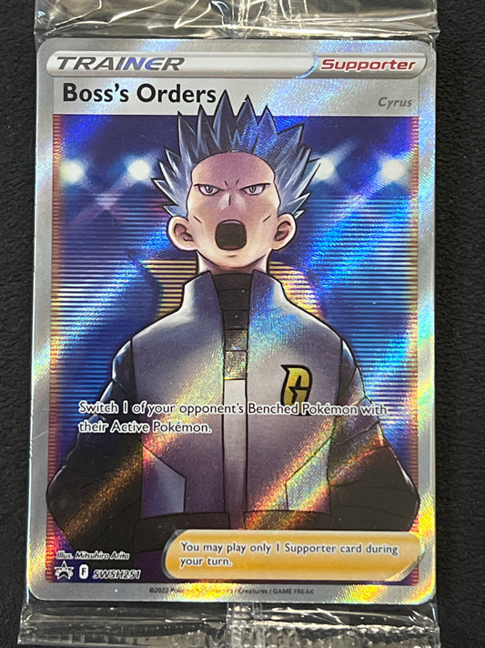 SWSH251 Boss’s Orders (SEALED) - Black Star Promo