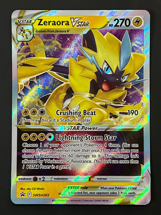 SWSH265 Zeraora VStar - Black Star Promo