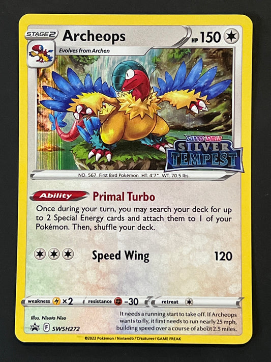 SWSH272 Archeops - Stamped Black Star Promo