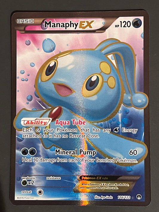 116/122 Manaphy Ex - Pokémon Breakpoint Full Art
