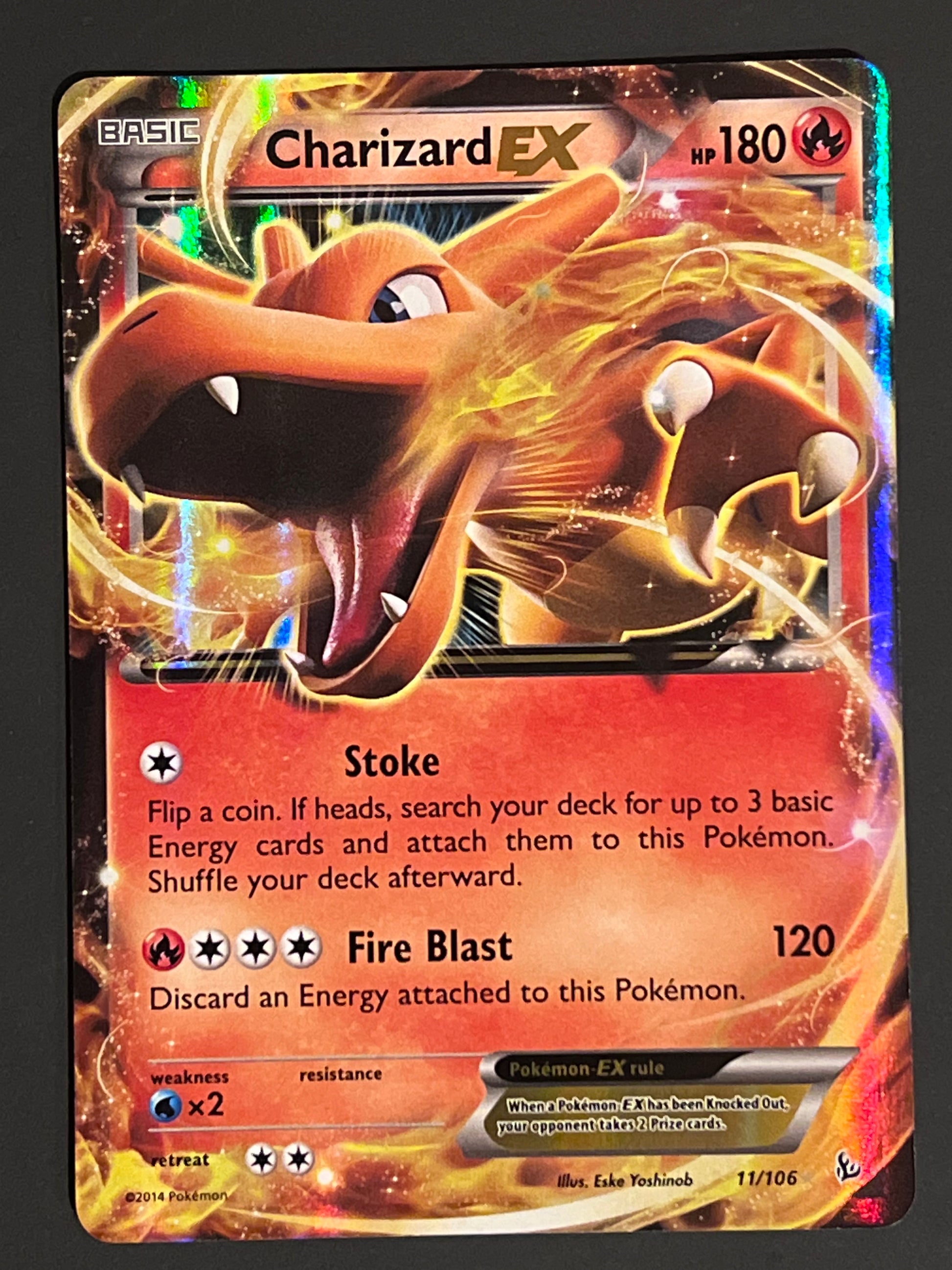 charizard pokemon card ebay uk 011/106 Charizard Ex