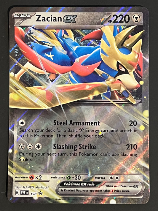 SVP198 Zacian Ex - Black Star Promo