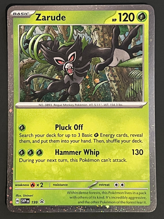SVP199 Zarude - Black Star Promo