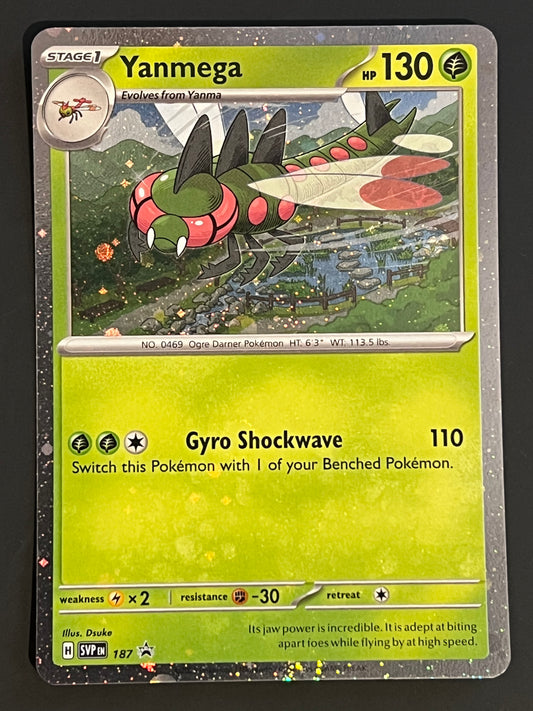 SVP187 Yanmega - Black Star Promo