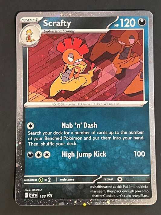 SVP188 Scrafty - Black Star Promo