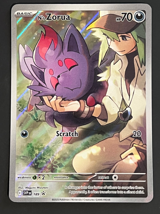 SVP189 N’s Zorua - Black Star Promo