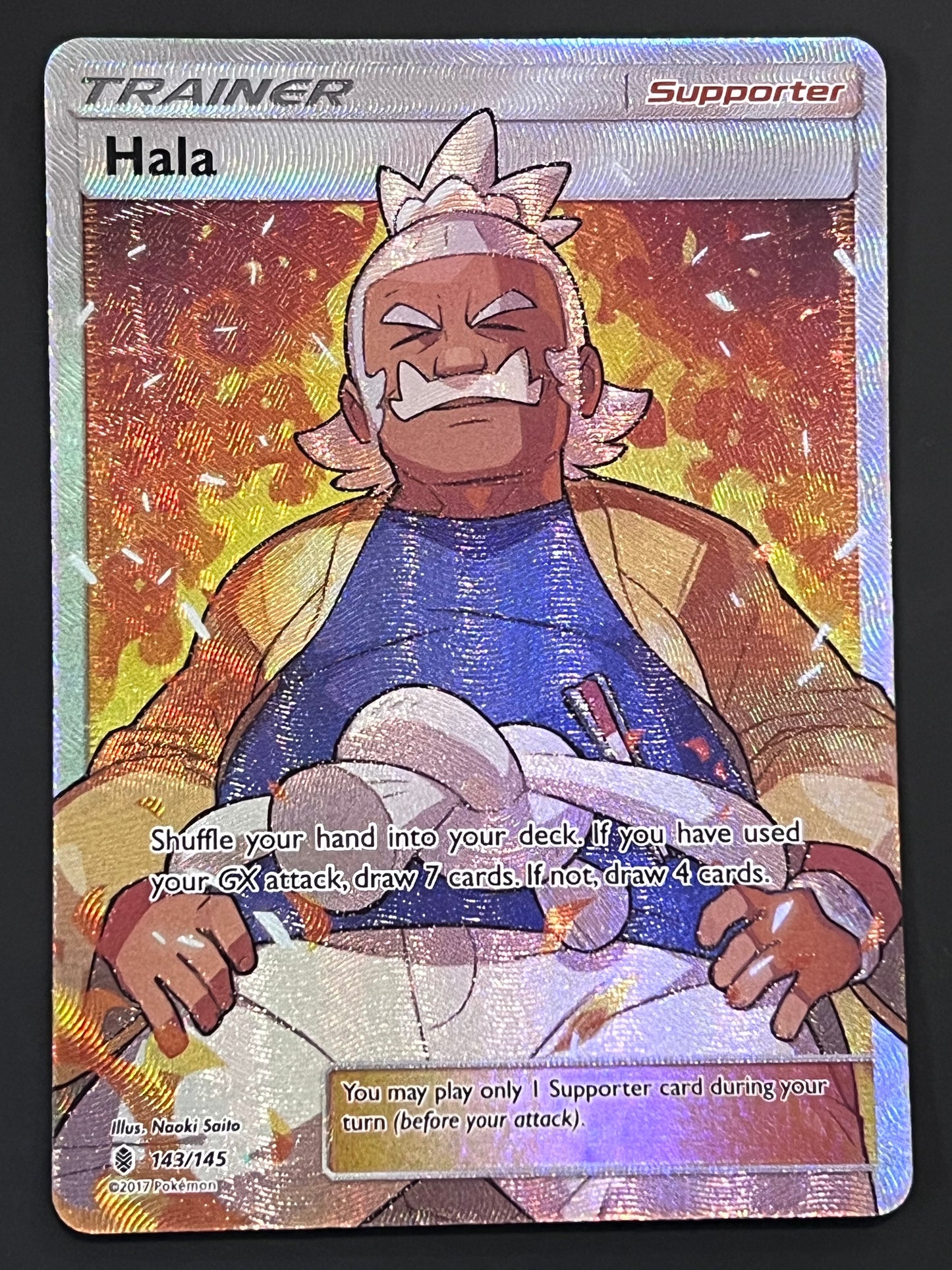 143/145 Hala - Pokémon Guardians Rising Full Art