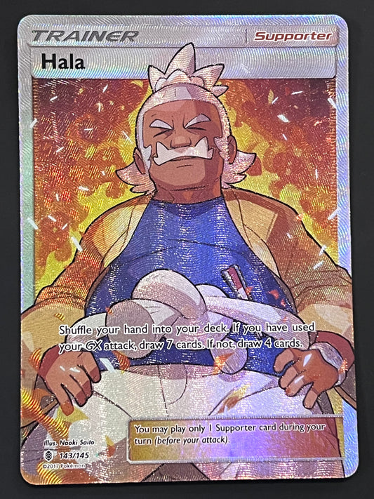 143/145 Hala - Pokémon Guardians Rising Full Art