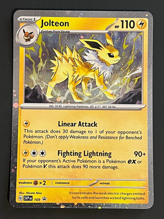 SVP169 Jolteon - Black Star Promo