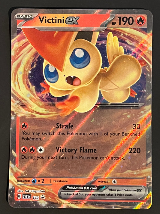 SVP142 Victini Ex - Black Star Promo