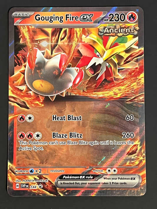 SVP144 Gouging Fire Ex - Black Star Promo