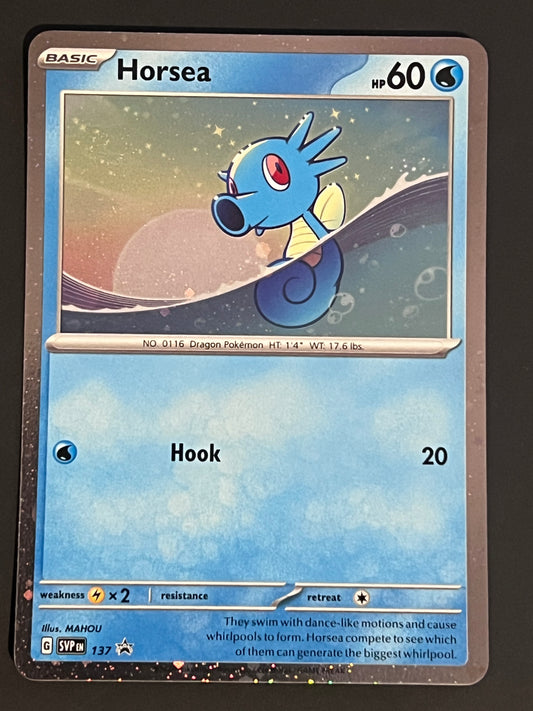 SVP137 Horsea - Black Star Promo