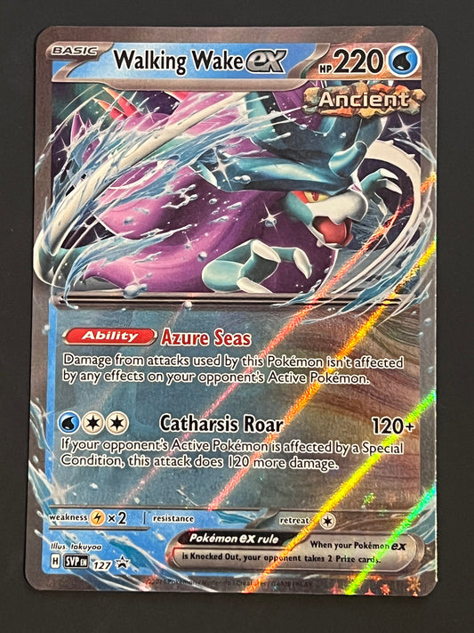 SVP127 Walking Wake Ex - Black Star Promo