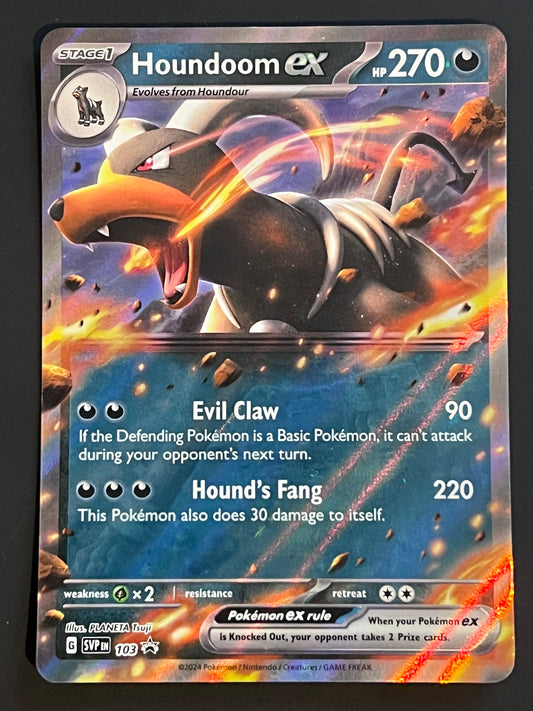 SVP103 Houndoom Ex - Black Star Promo