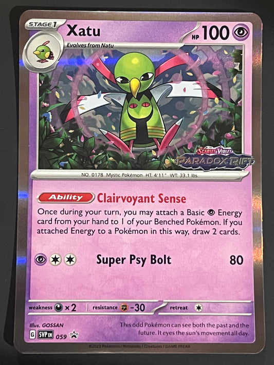 SVP059 Xatu - Stamped Black Star Promo
