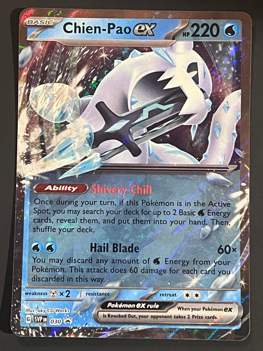 SVP030 Chien-Pao Ex - Black Star Promo