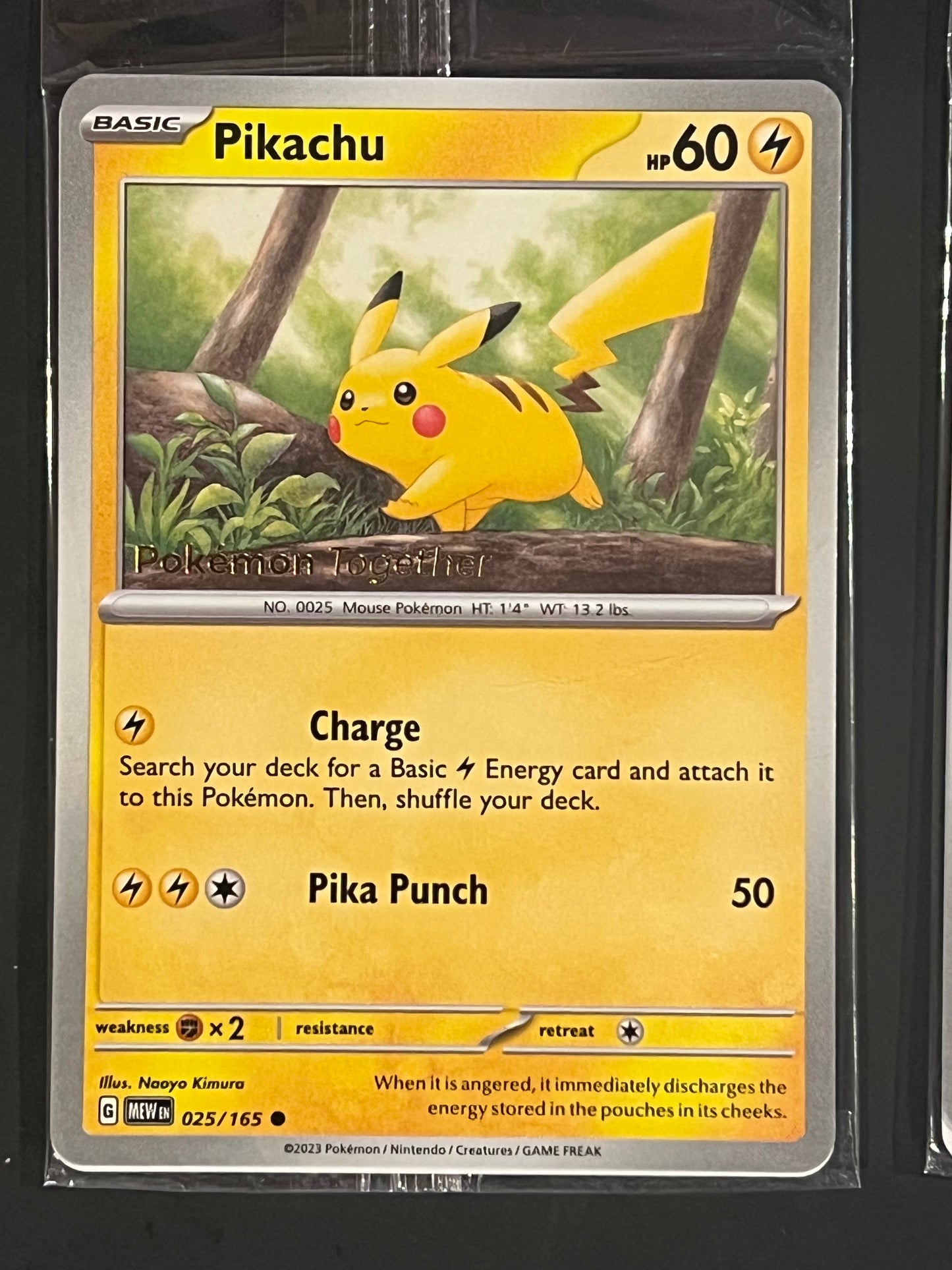 025/165 Pikachu & 133/165 Eevee (STAMPED) (SEALED) - Pokémon 151 Pokémon Together Promos