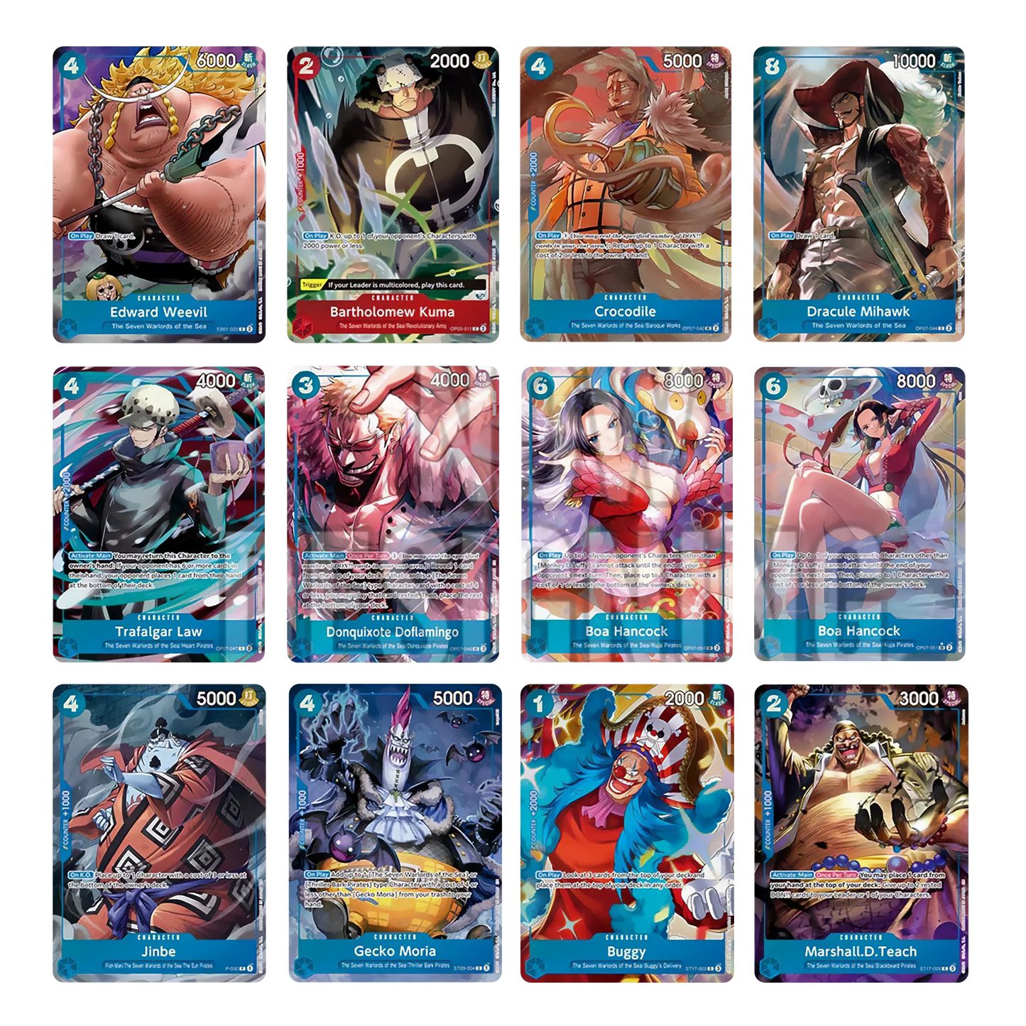 One Piece TCG: Seven Warlords of the Sea Binder Set