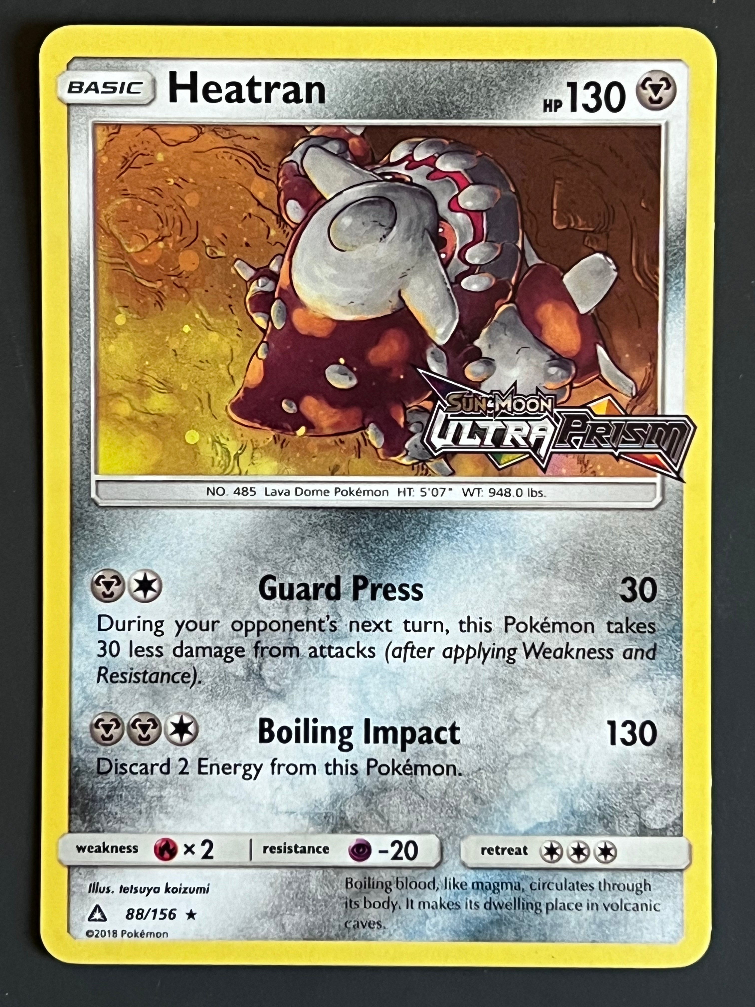 heatran vmax pokemon card price Pally's Trainer & Collector Store holofoil pattern or surface detail) HEATRAN VMAX 026/189 -ASTRAL RADIANCE