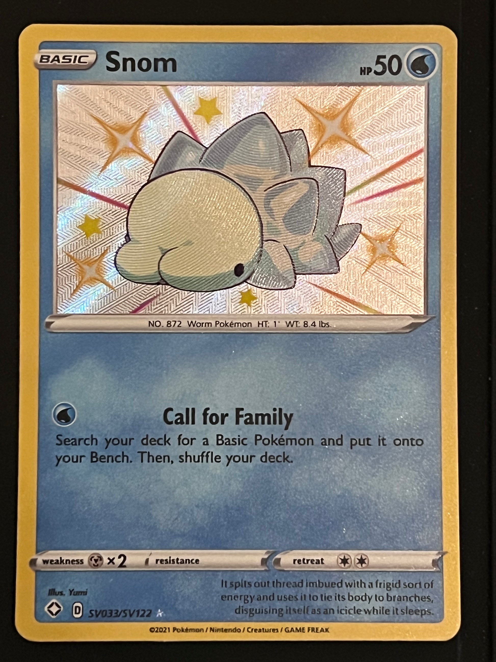 rare snom pokemon card Snom