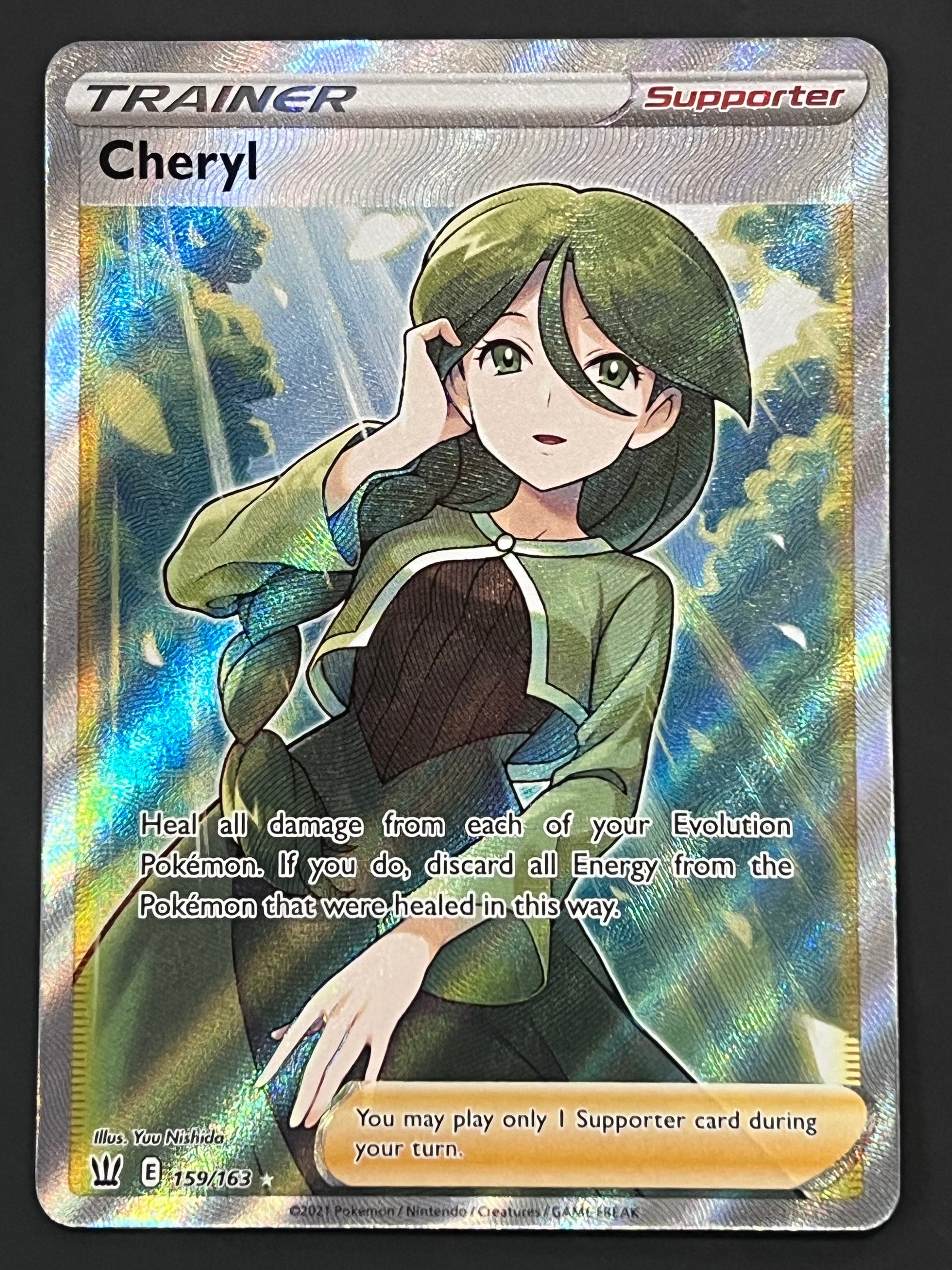 cheryl pokemon card 159/163 Cheryl