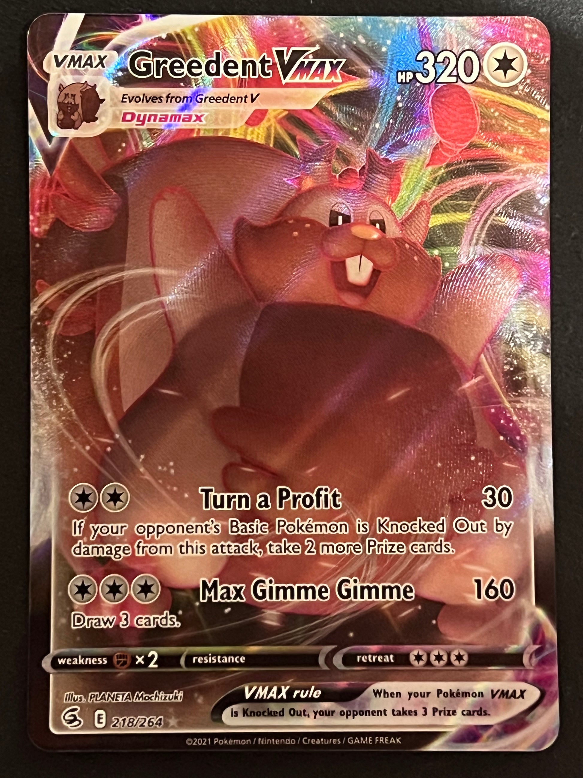 greedent vmax pokemon card value Greedent VMax