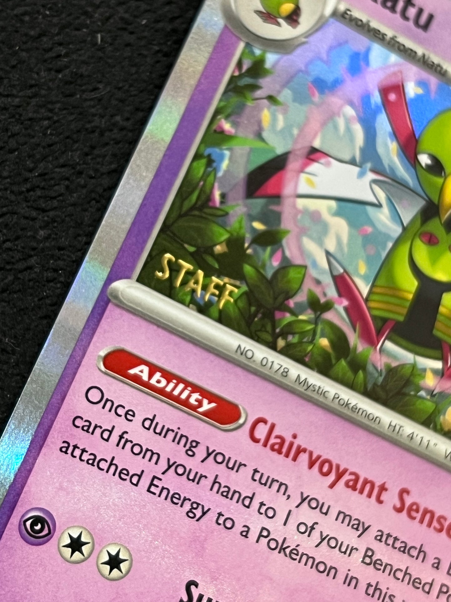 SVP059 Xatu (STAFF) - Stamped Black Star Promo