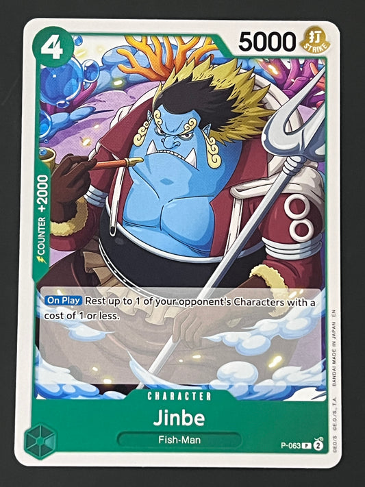 P-063 Jinbe - One Piece The Best Vol. 2 Promo