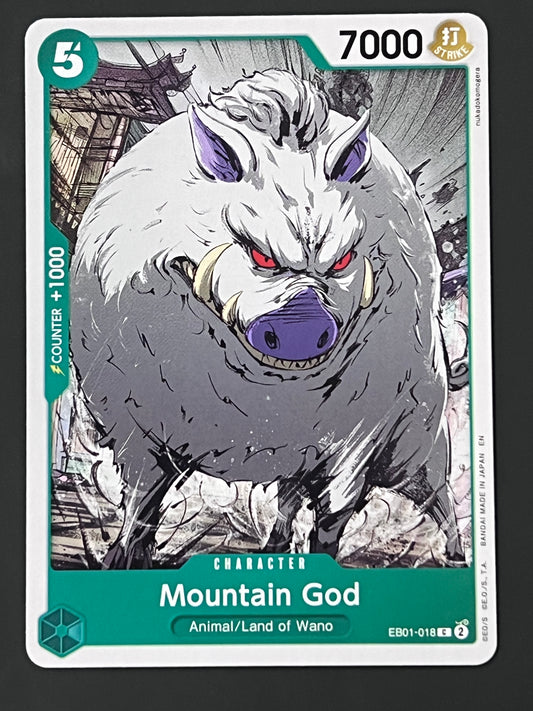 EB01-018 Mountain God - One Piece The Best Vol. 2 Common