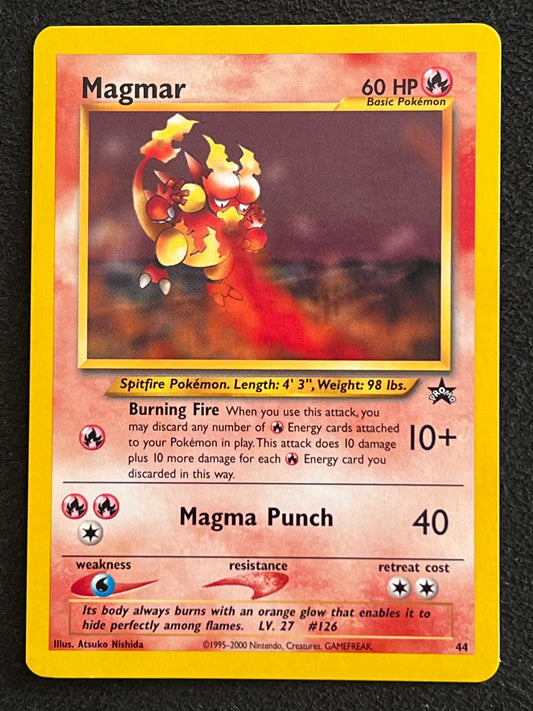 44 Magmar - WoTC Black Star Promo