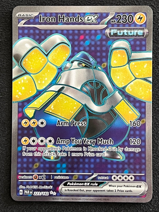 223/182 Iron Hands Ex - Pokémon Paradox Rift Ultra Rare