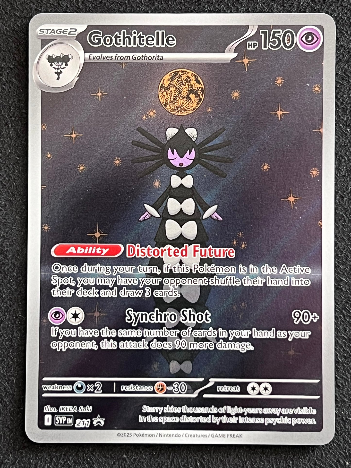 SVP211 Gothitelle - Black Star Promo