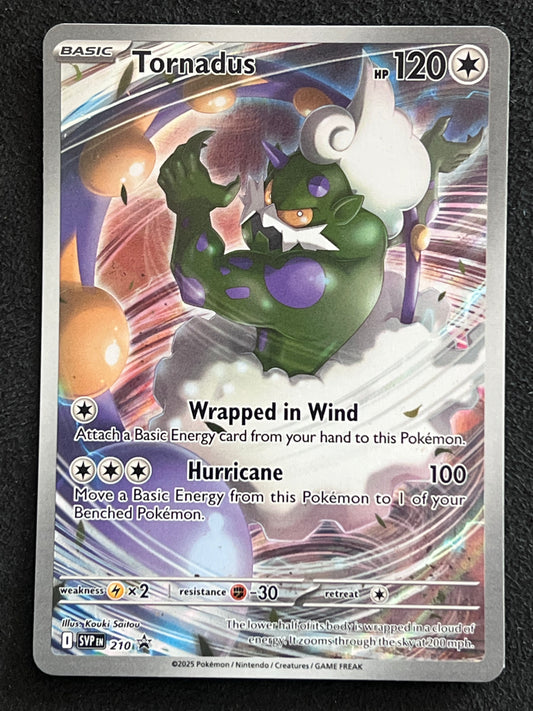 SVP210 Tornadus - Black Star Promo