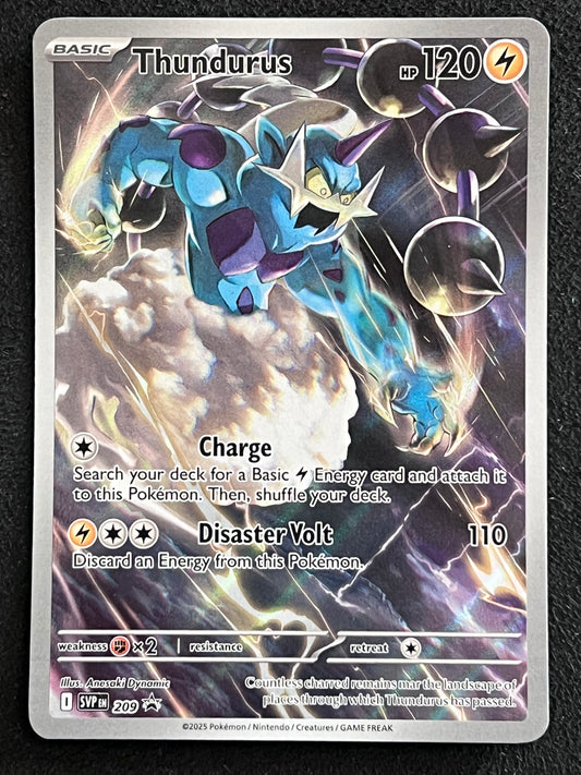 SVP209 Thundurus - Black Star Promo
