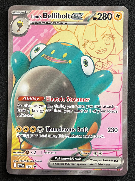 SVP194 Iono’s Bellibolt Ex - Black Star Promo