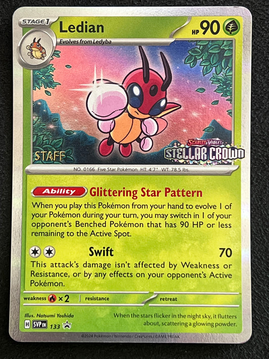 SVP133 Ledian (STAFF) - Stamped Black Star Promo