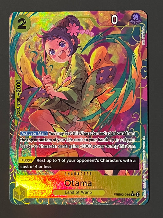 PRB02-016 Otama - One Piece The Best Vol. 2 Rare Alt Art