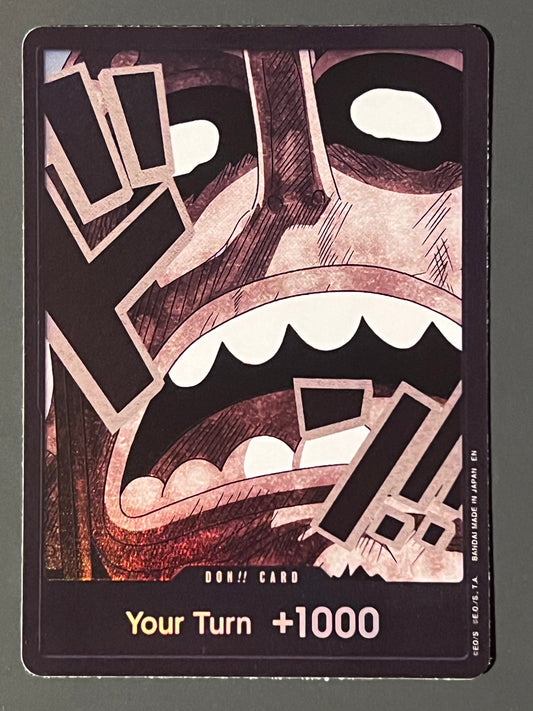 PRB02-Don!! Ussop - One Piece The Best Vol. 2 Foil Don!! Card