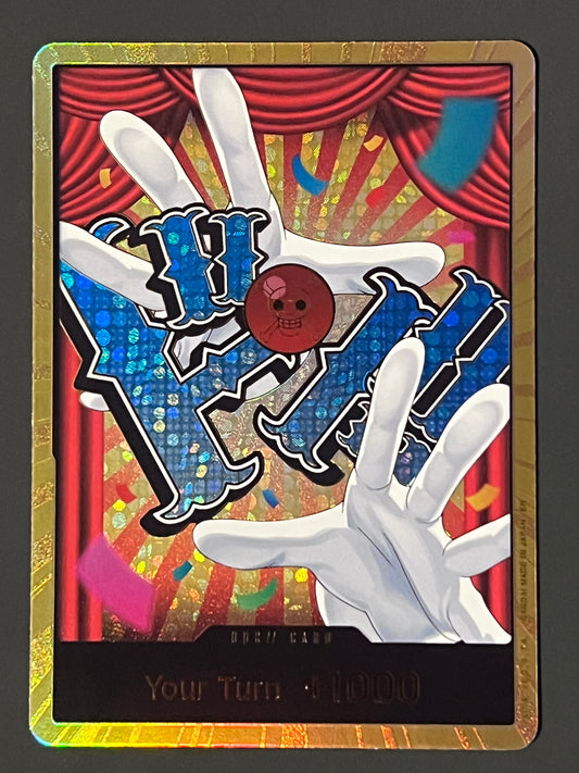 PRB02-Don!! Buggy - One Piece The Best Vol. 2 Gold Don!! Card