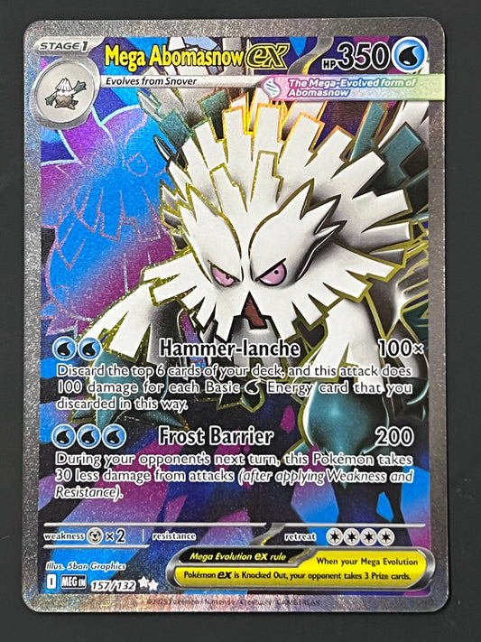 157/132 Mega Abomasnow ex - Pokémon Mega Evolution Base Ultra Rare