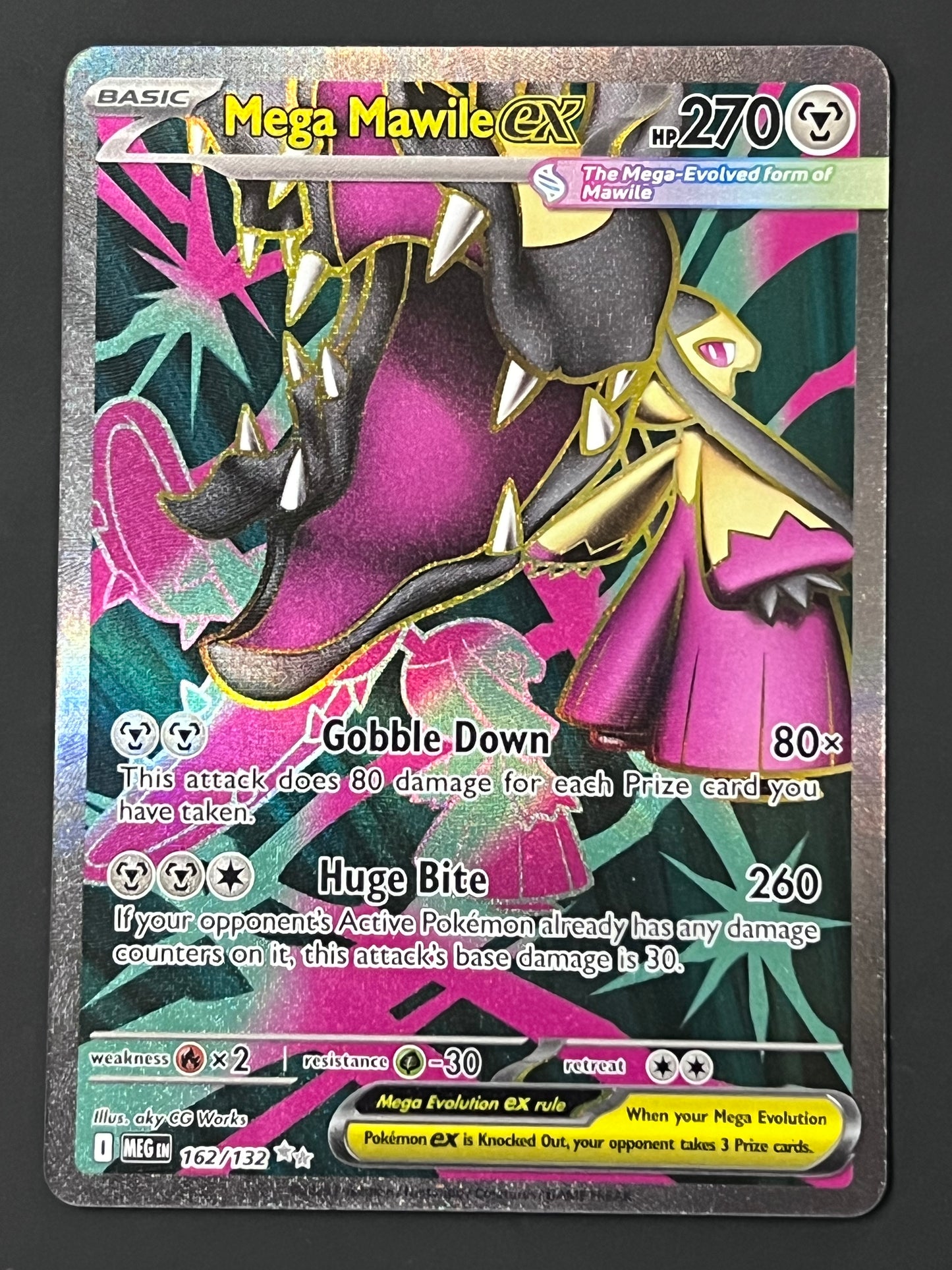 162/132 Mega Mawile ex - Pokémon Mega Evolution Base Ultra Rare